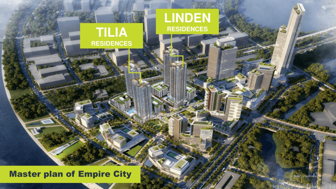 Phân Khu Chức Năng Tại Empire City Thủ Thiêm