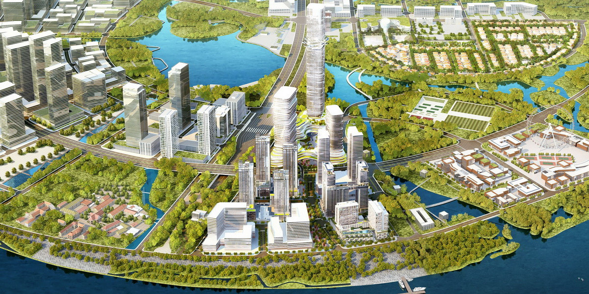 Vị trí dự án bán Empire City Thủ Thiêm
